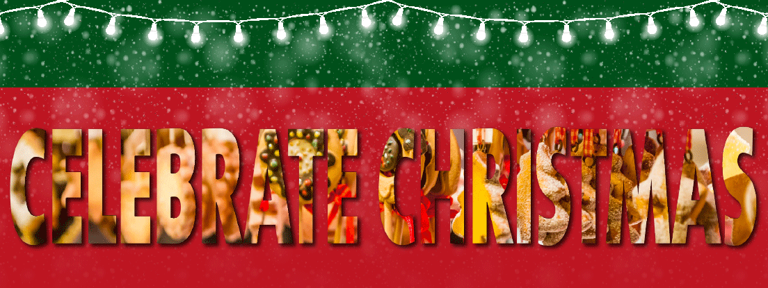 Celebrate Christmas Banner