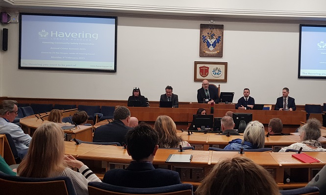 Annual crime summit in Havering