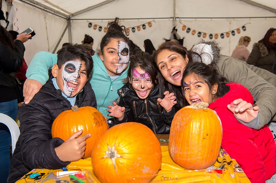 Visitors at Halloween Spooktacular 2018