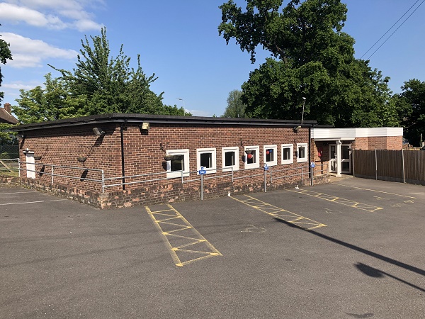 Hacton Hall outside and car park