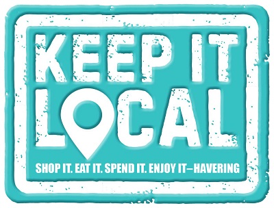 Keep it local aqua logo