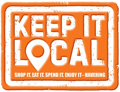 Keep it local orange logo