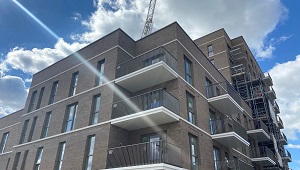 New Green flats in Rainham - July 2022