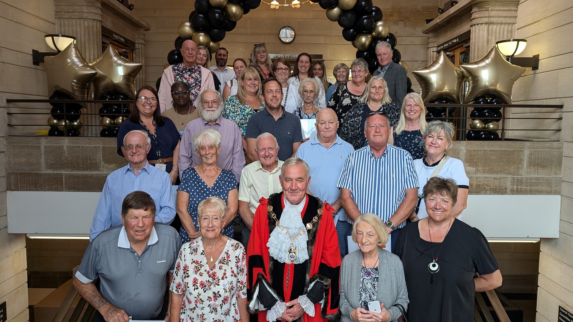 Havering in Bloom winners and finalists 2024 with Mayor