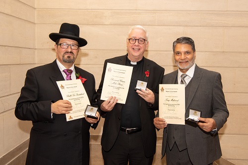 Rabbi Lee Sunderland, Rev Canon Mike Power and Tariq Mahmood
